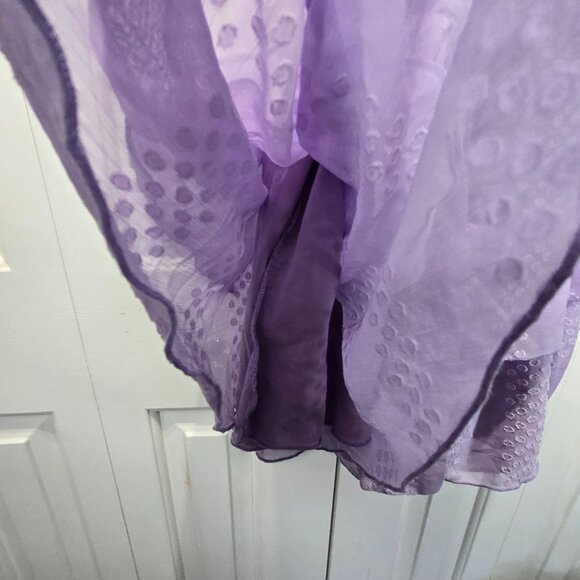 Women’s Purple Short Romper with Back Tie-Up – Size XXLarge - Picture 3 of 5